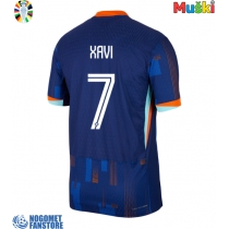 Nizozemska Xavi Simons #7 Gostujuci Dres EP 2024 Kratak Rukav